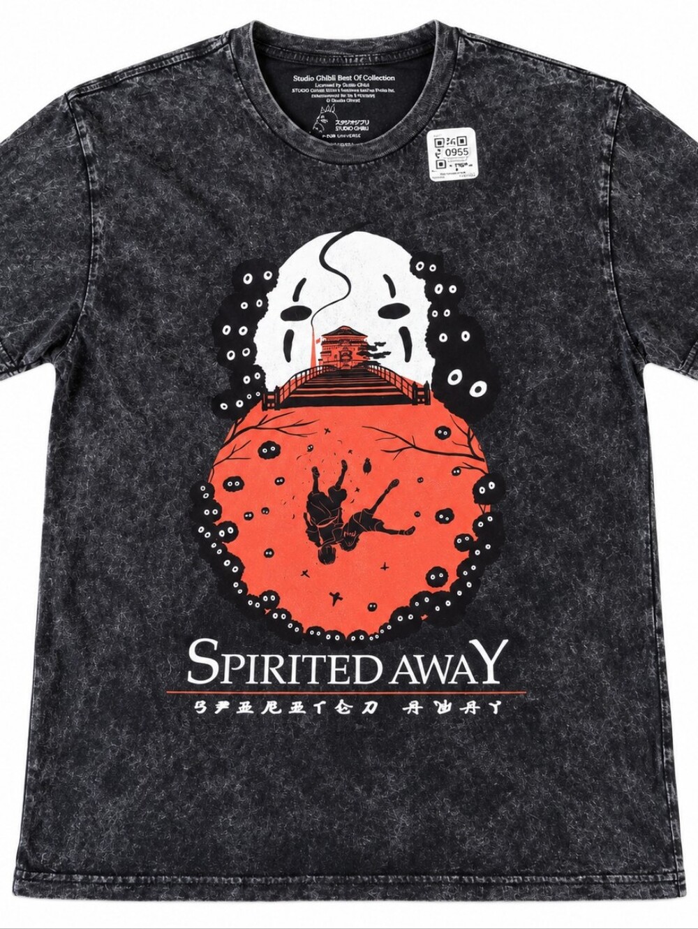 Her Universe Studio Ghibli Spirited Away No-Face Graphic T-Shirt Black M Men